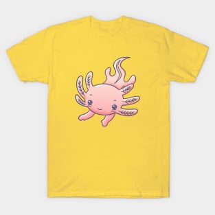 Cute Pink Axolotl for Axolotl Lover T-Shirt